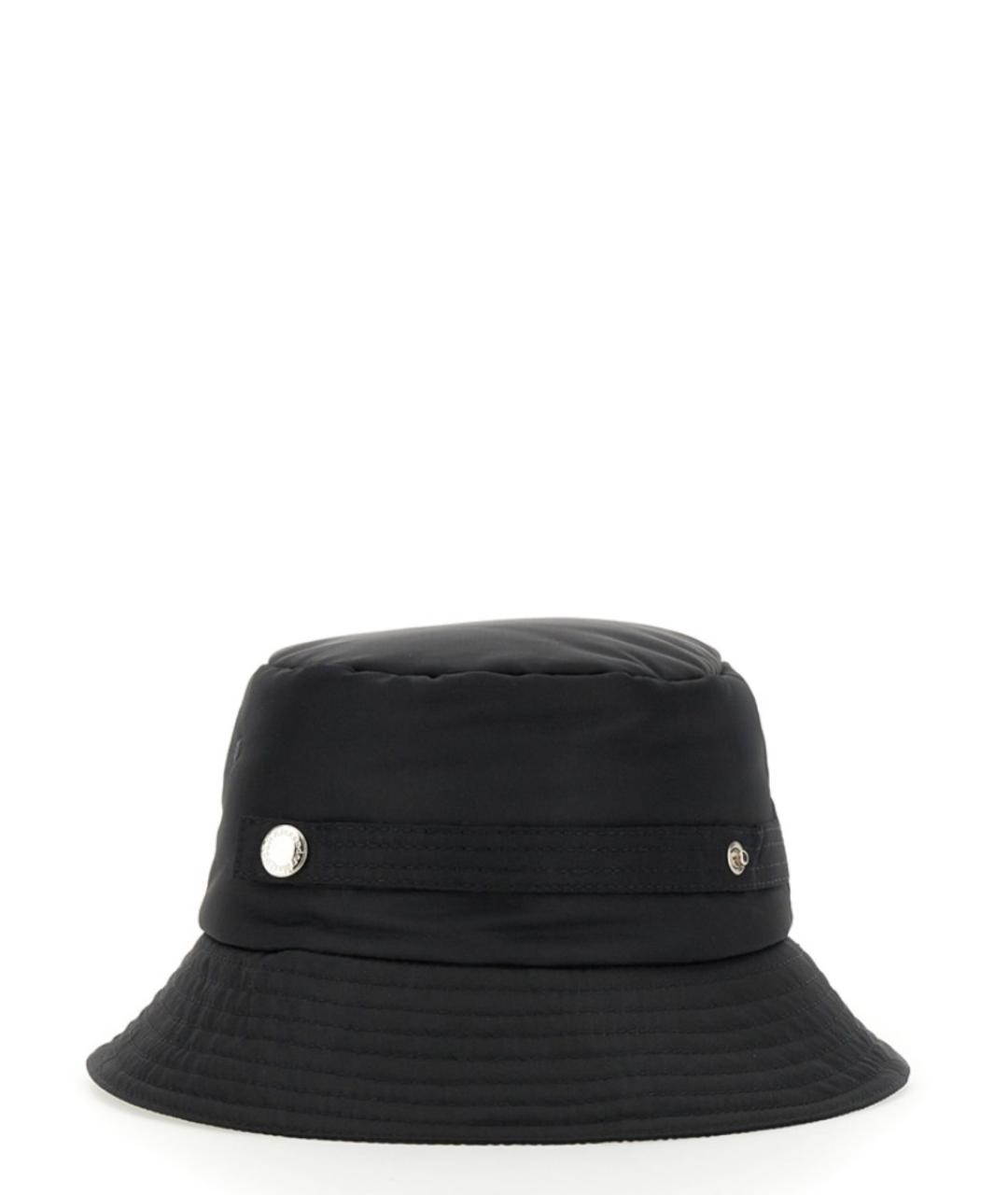 ALEXANDER MCQUEEN Черная синтетическая панама, фото 3