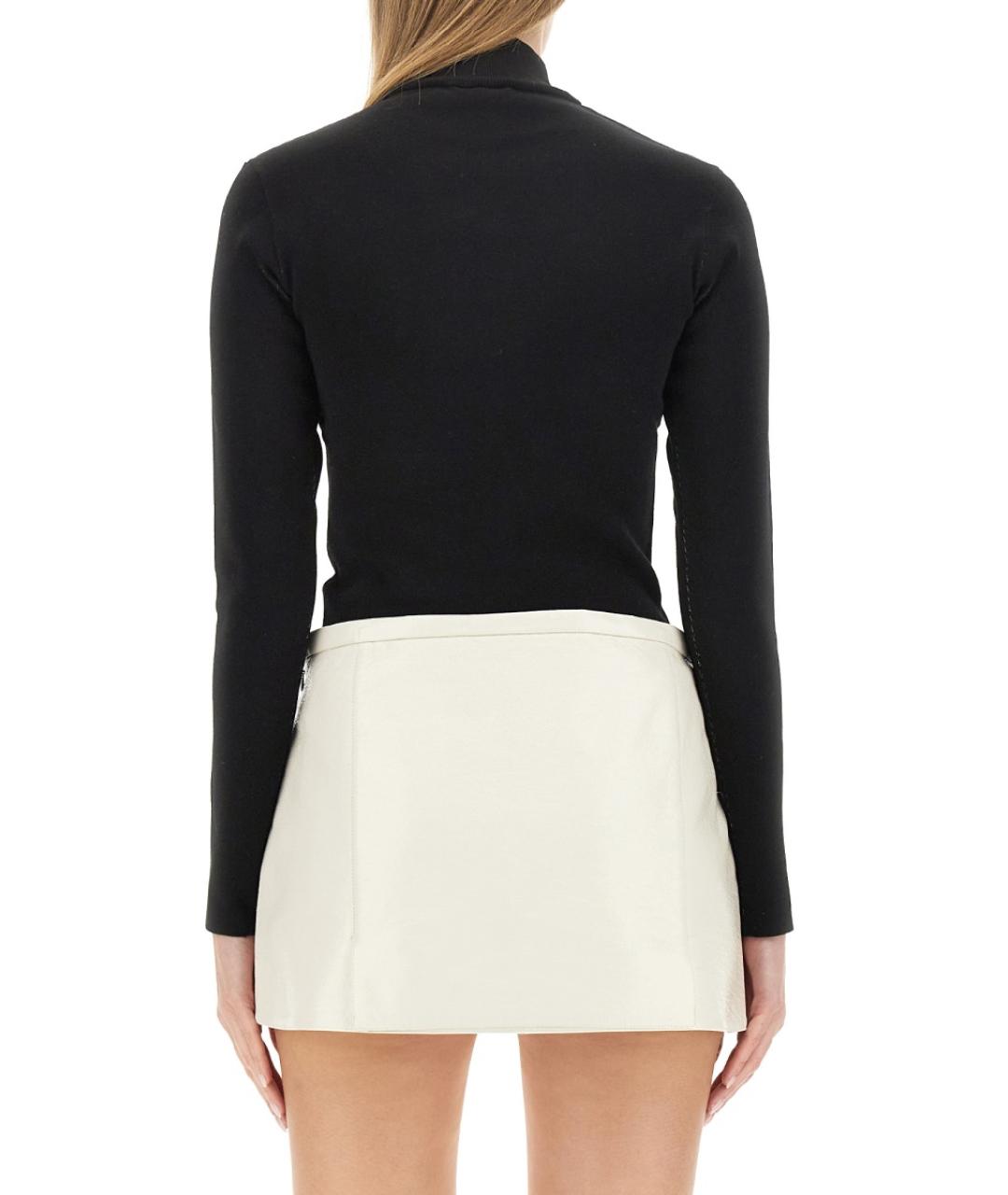 COURREGES Черный вискозный джемпер / свитер, фото 3