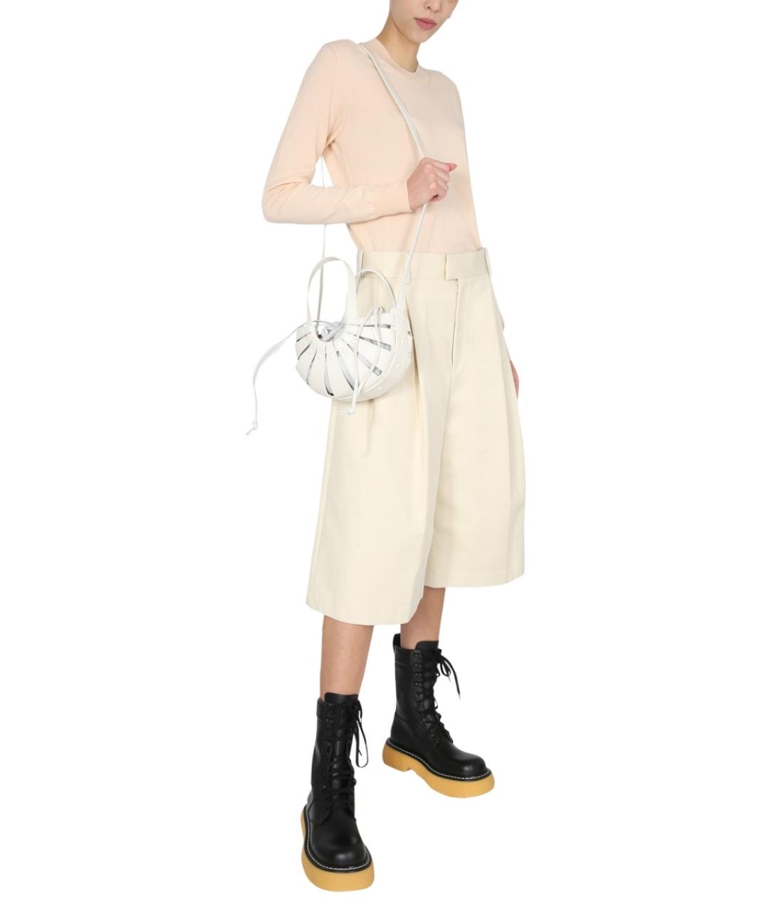 BOTTEGA VENETA Розовый кашемировый джемпер / свитер, фото 3