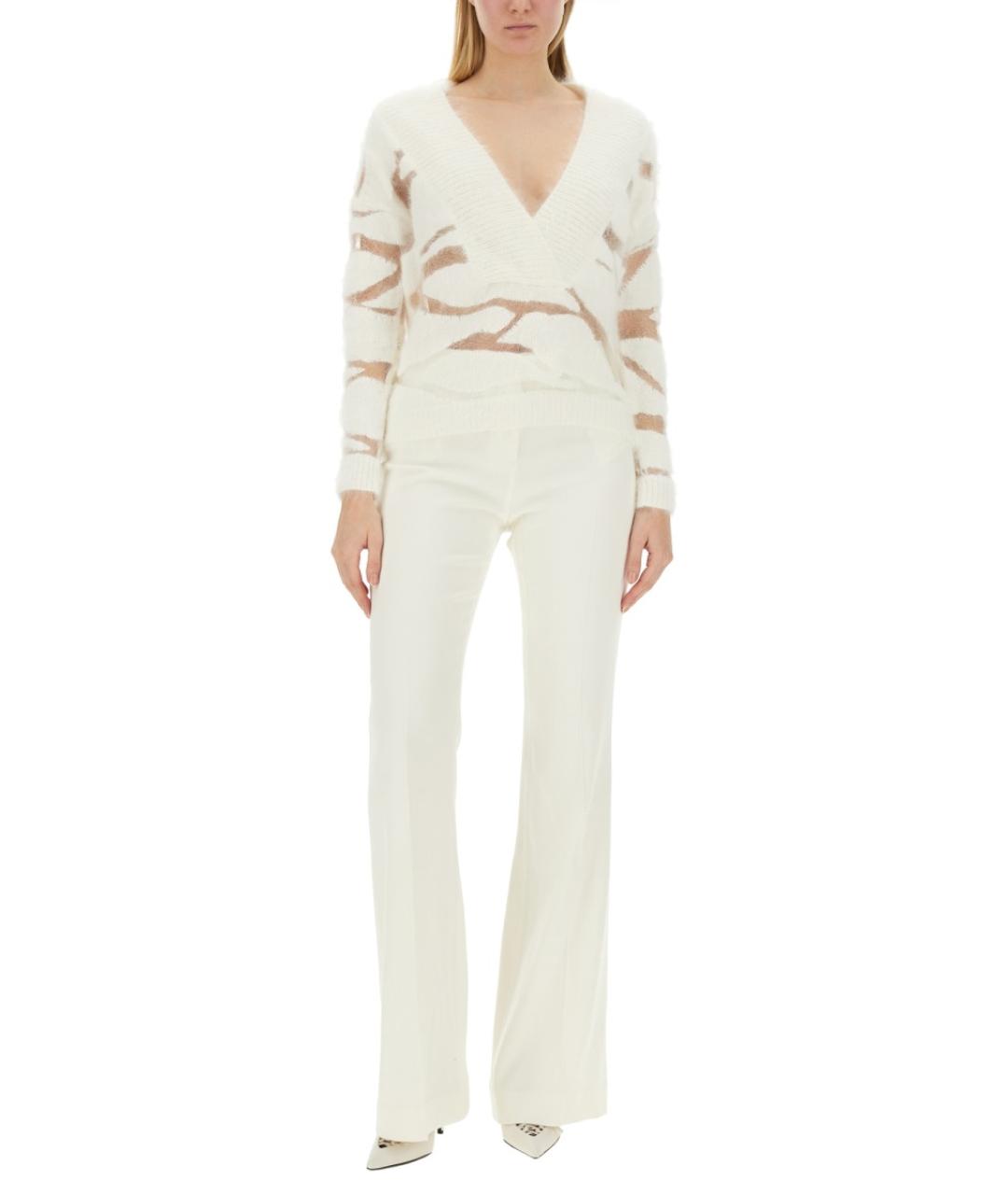 TOM FORD Белый шерстяной джемпер / свитер, фото 3