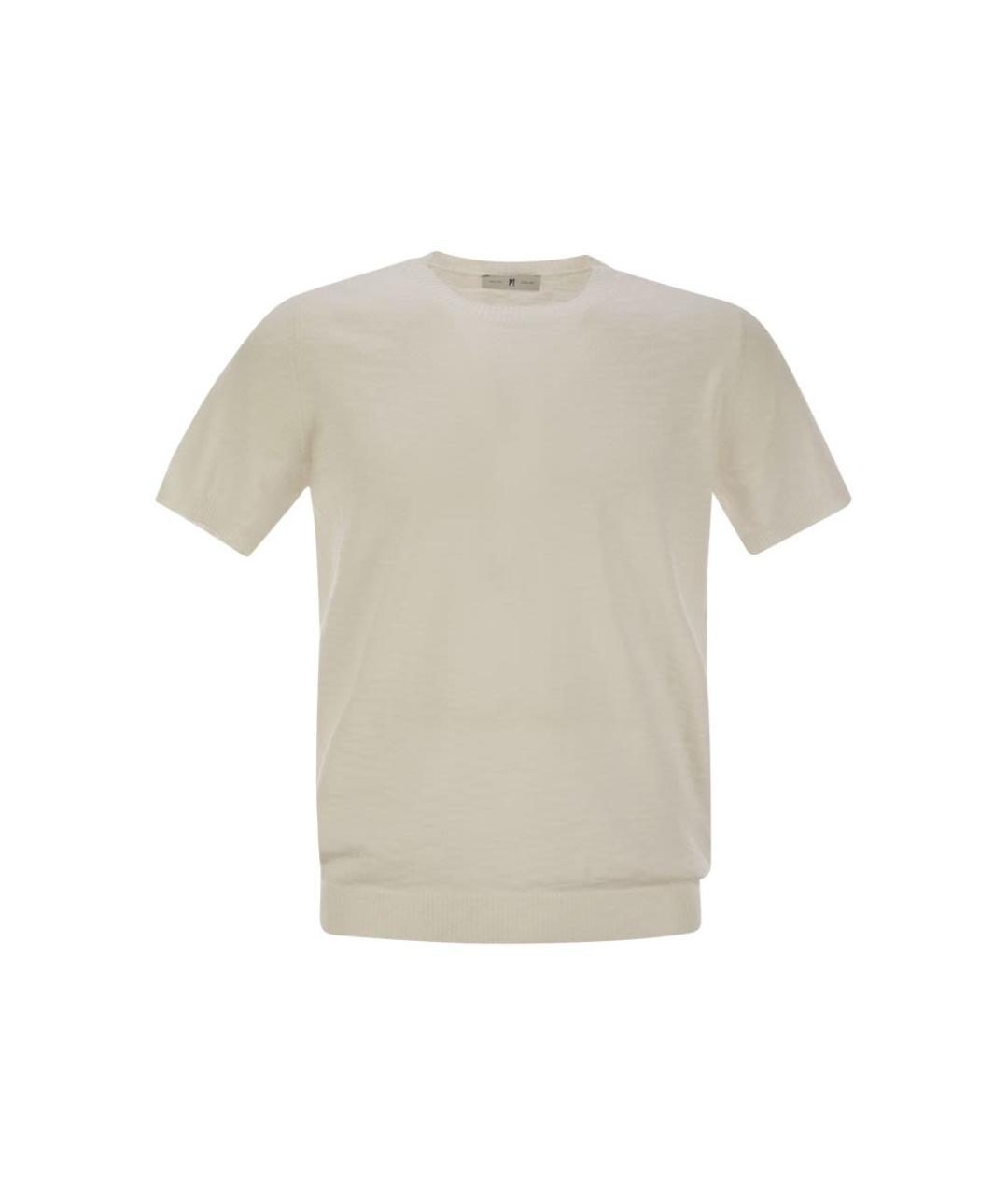 PT TORINO Белый хлопковый джемпер / свитер, фото 1