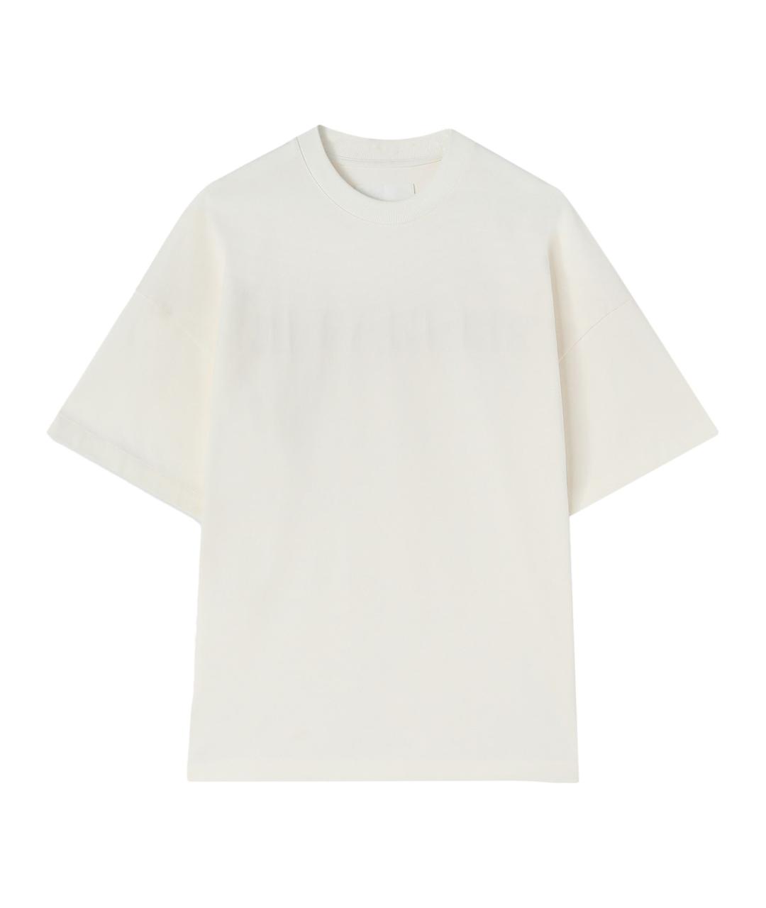 JIL SANDER Белая хлопковая футболка, фото 1