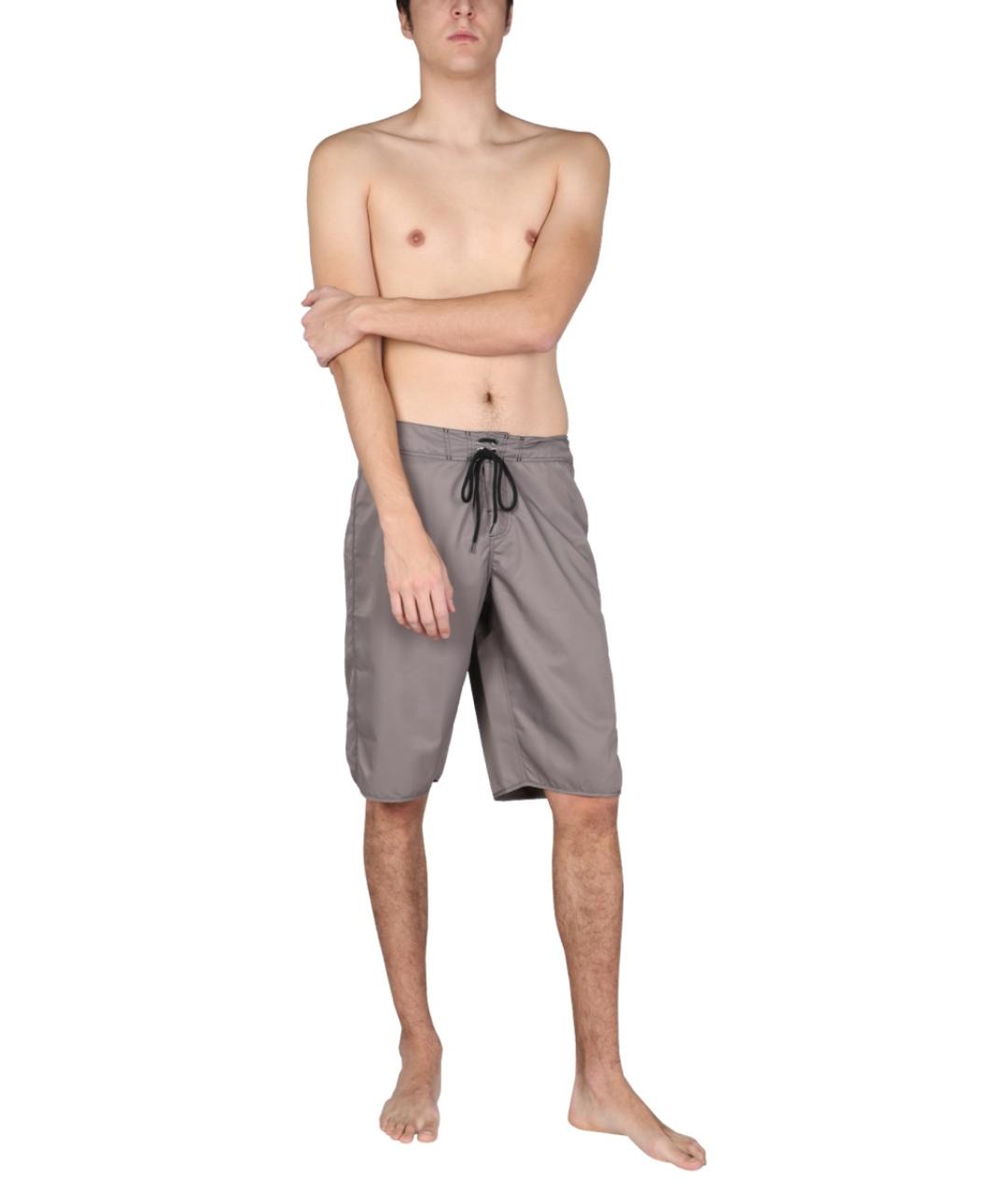 JIL SANDER Зеленые полиамидовые плавки, фото 2