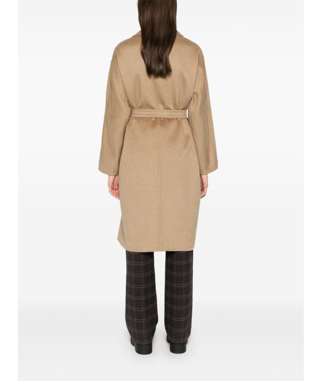 MAX MARA Бежевое кашемировое пальто, фото 3