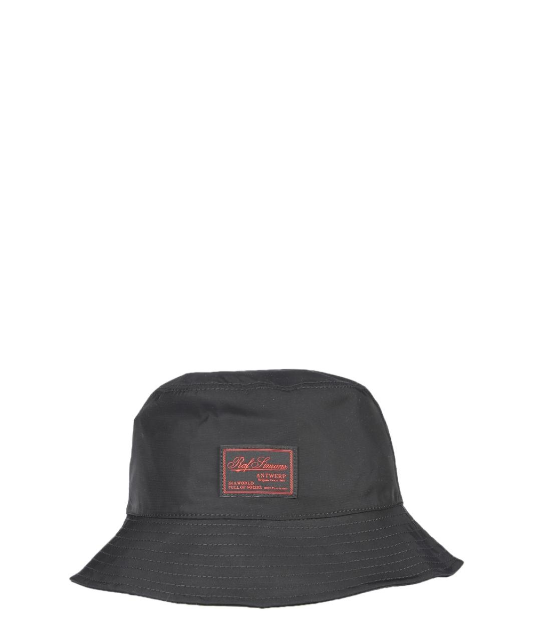 RAF SIMONS Черная синтетическая шляпа, фото 1