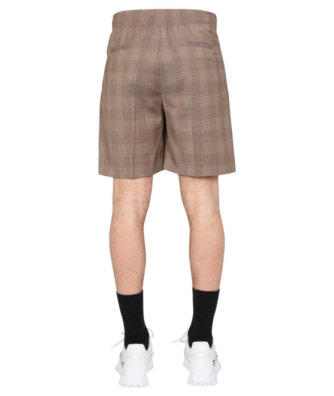 GIVENCHY Бежевые шерстяные шорты, фото 4