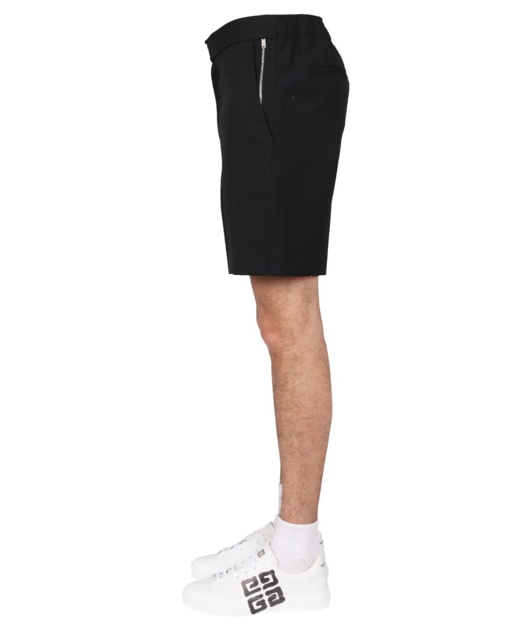 GIVENCHY Черные шерстяные шорты, фото 3