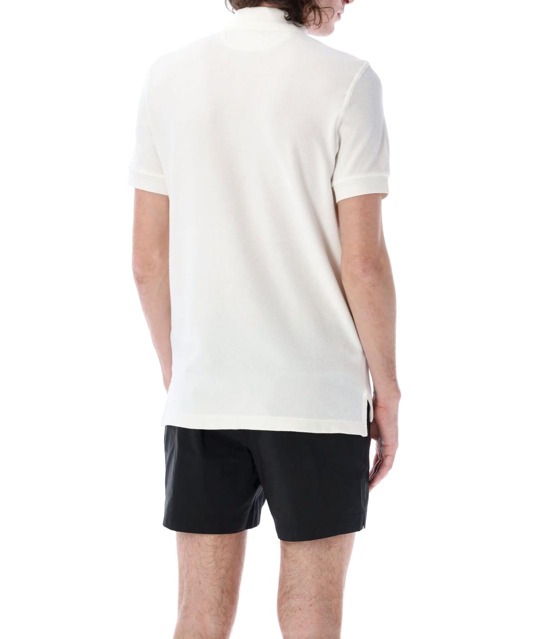 TOM FORD Белая хлопковая футболка, фото 2