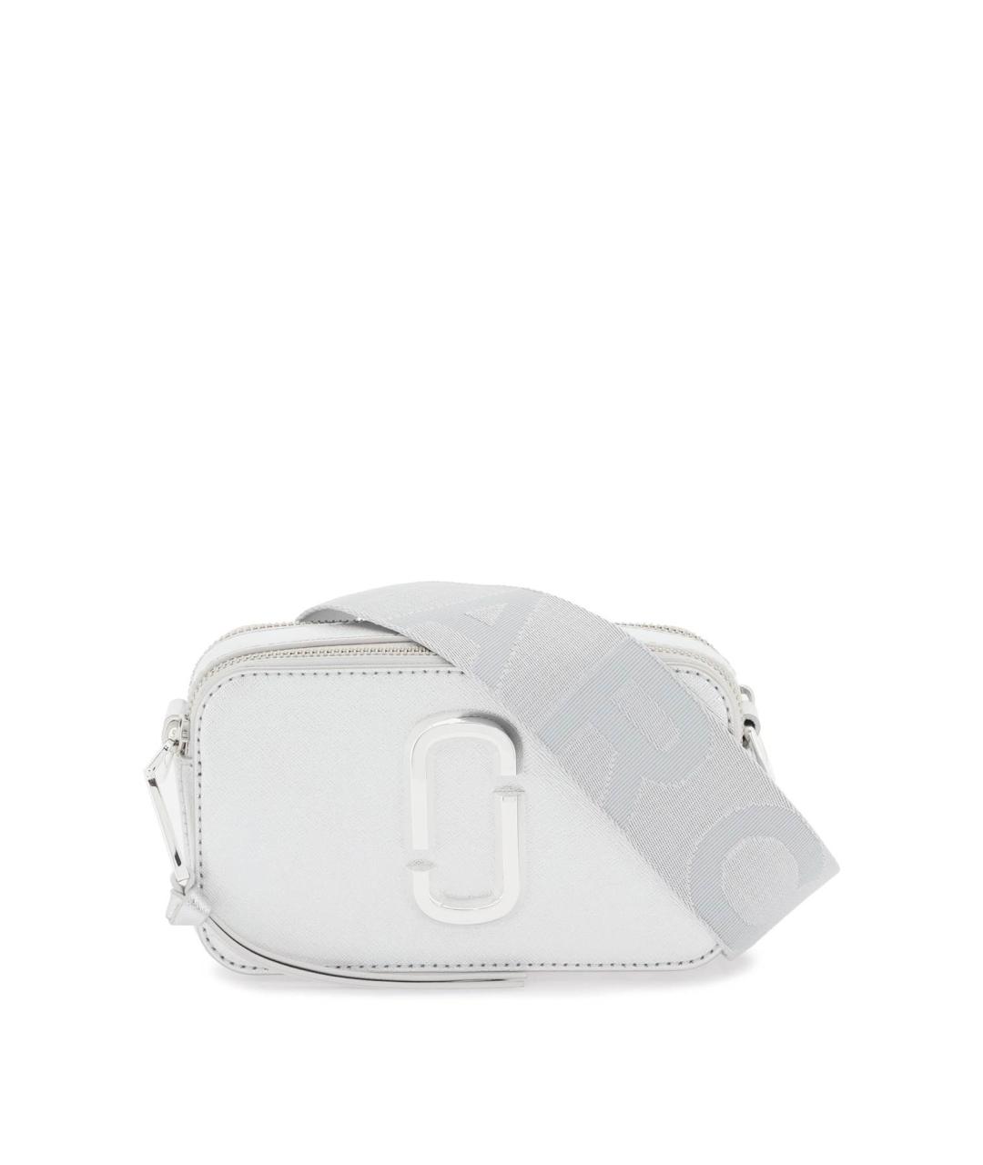 MARC JACOBS Серая кожаная сумка через плечо, фото 2