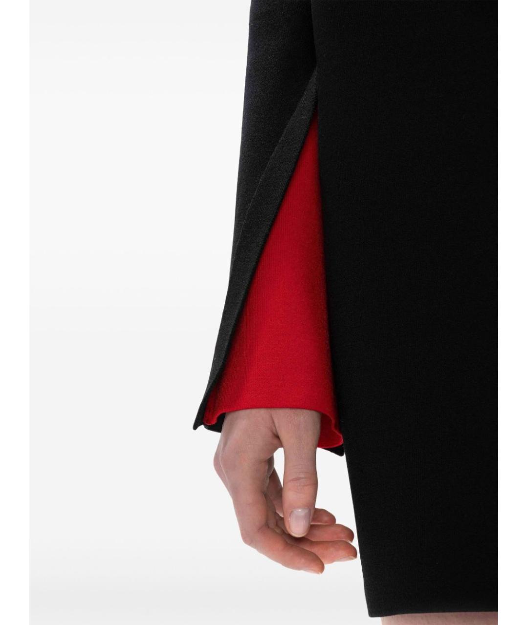 J.W.ANDERSON Черное вискозное повседневное платье, фото 3