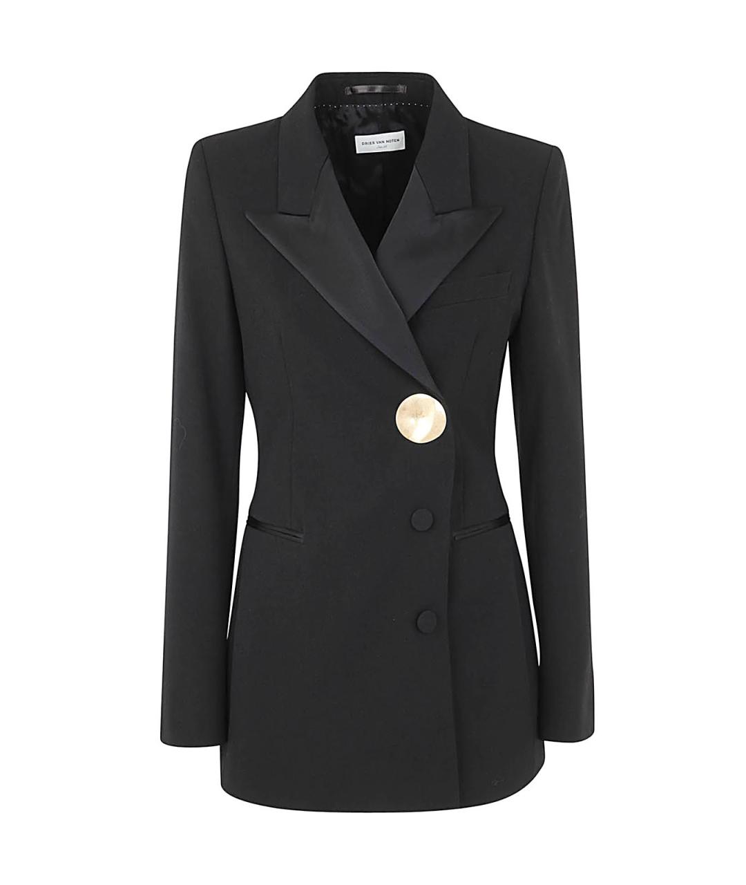 DRIES VAN NOTEN Черный жакет/пиджак, фото 1