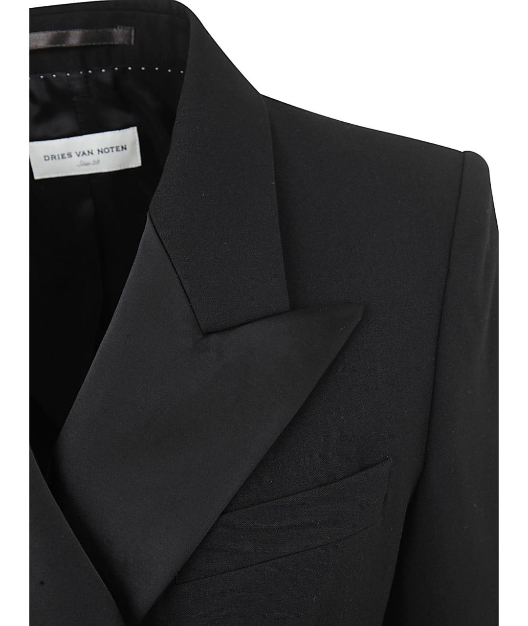DRIES VAN NOTEN Черный жакет/пиджак, фото 3