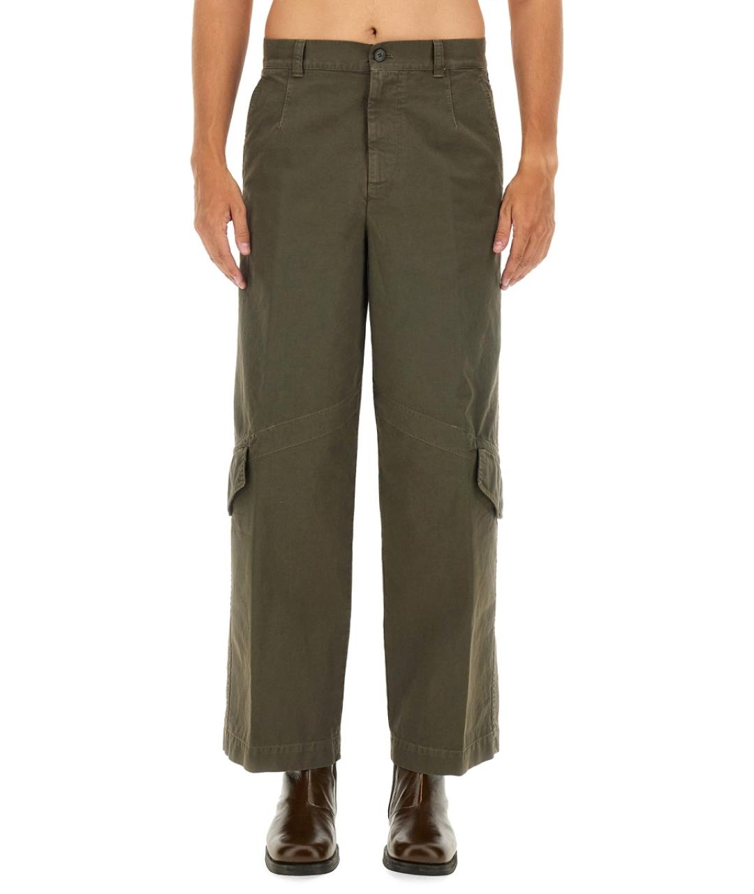 DRIES VAN NOTEN Хлопковые повседневные брюки, фото 2