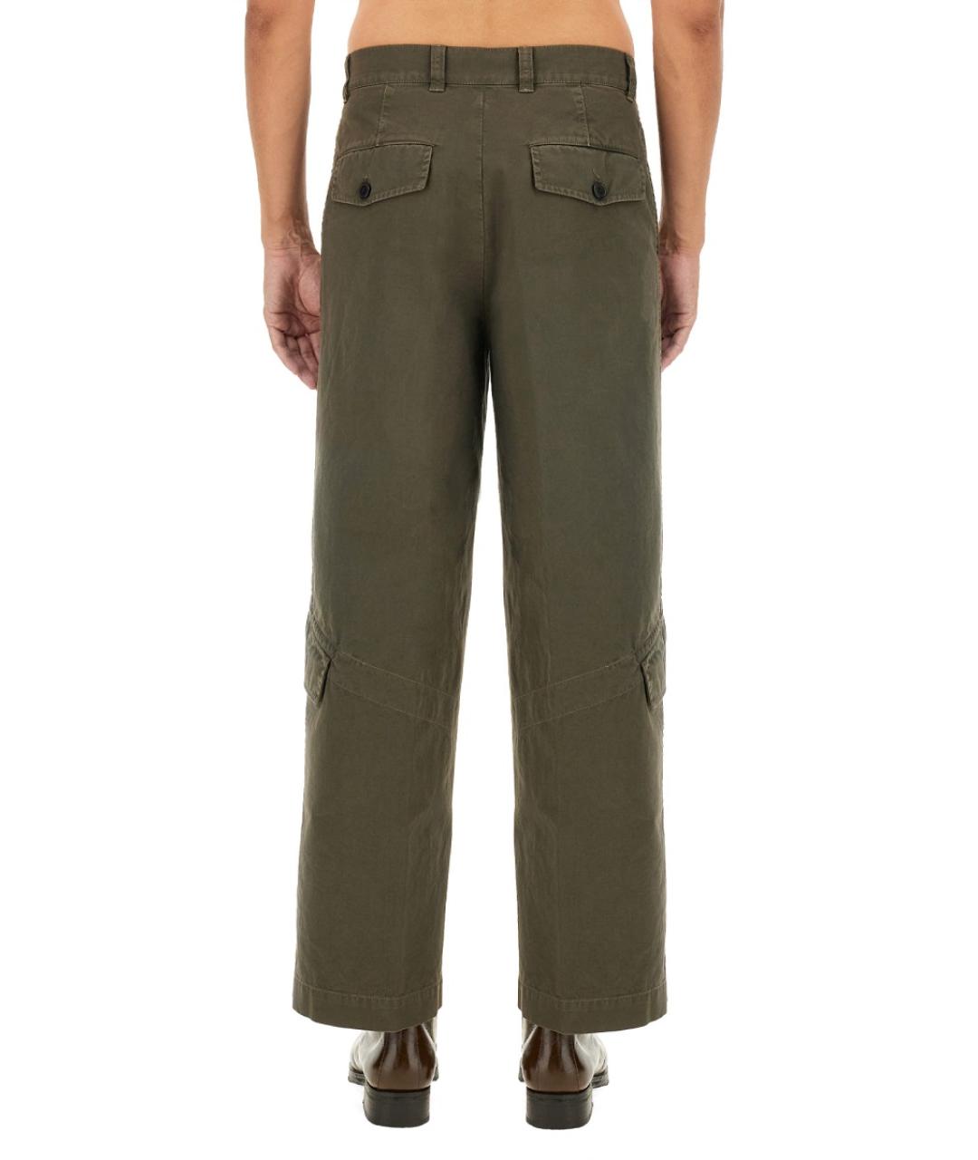 DRIES VAN NOTEN Хлопковые повседневные брюки, фото 4