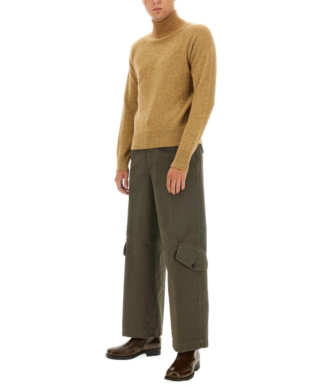 DRIES VAN NOTEN Хлопковые повседневные брюки, фото 3