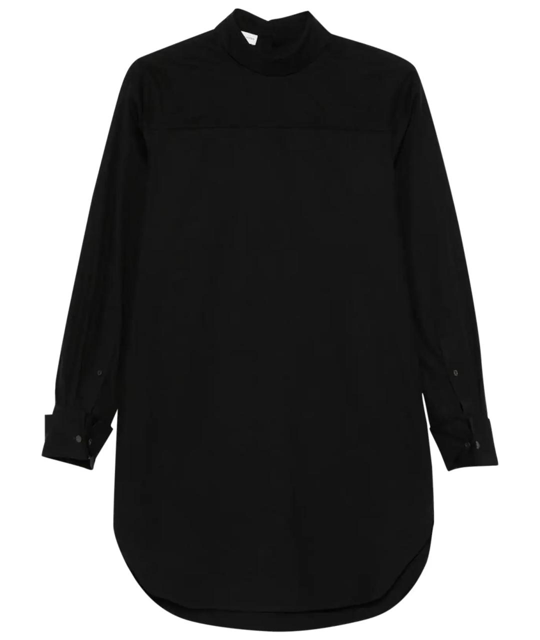 DRIES VAN NOTEN Черная хлопковая рубашка, фото 1