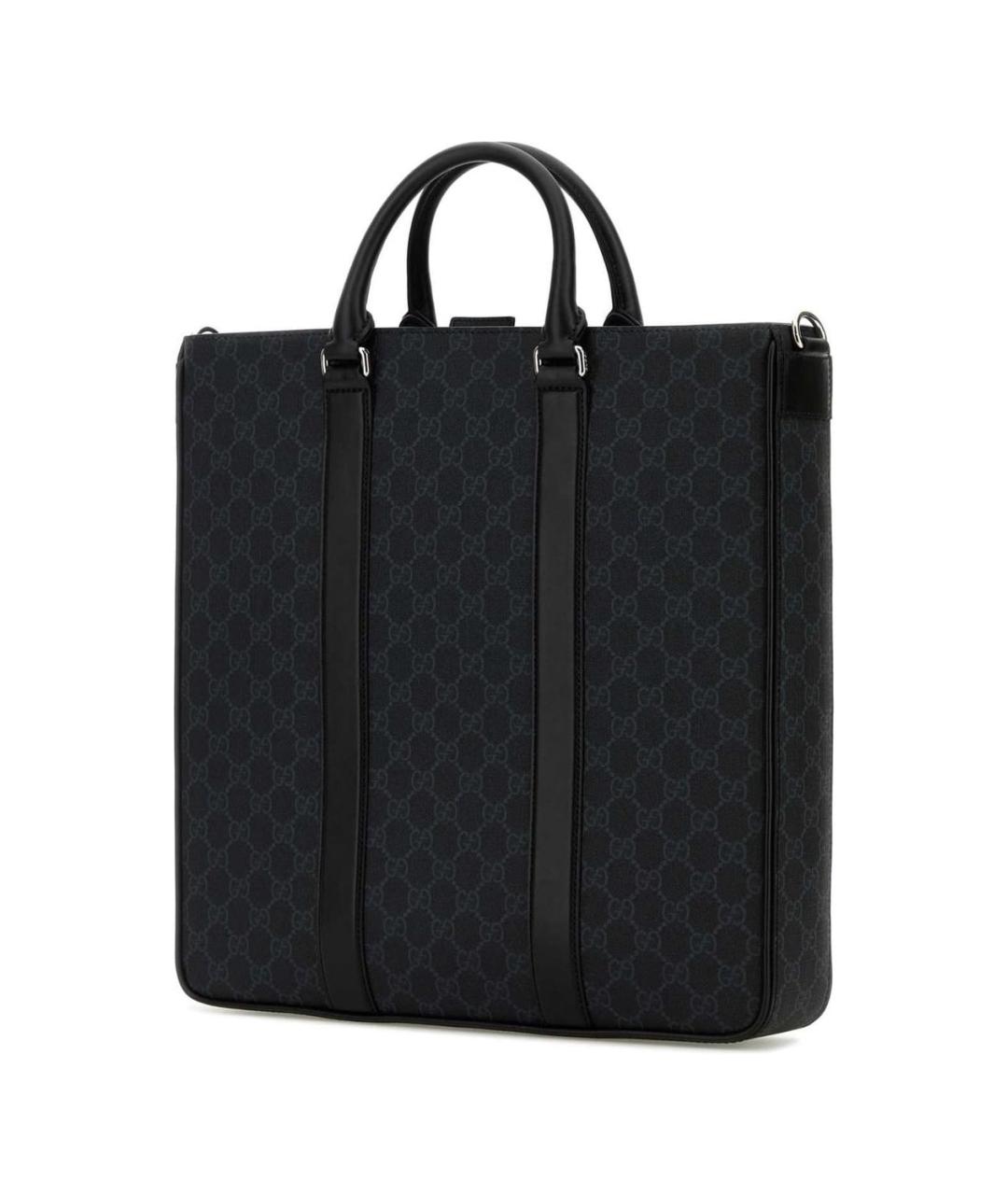 GUCCI Черная сумка тоут, фото 3