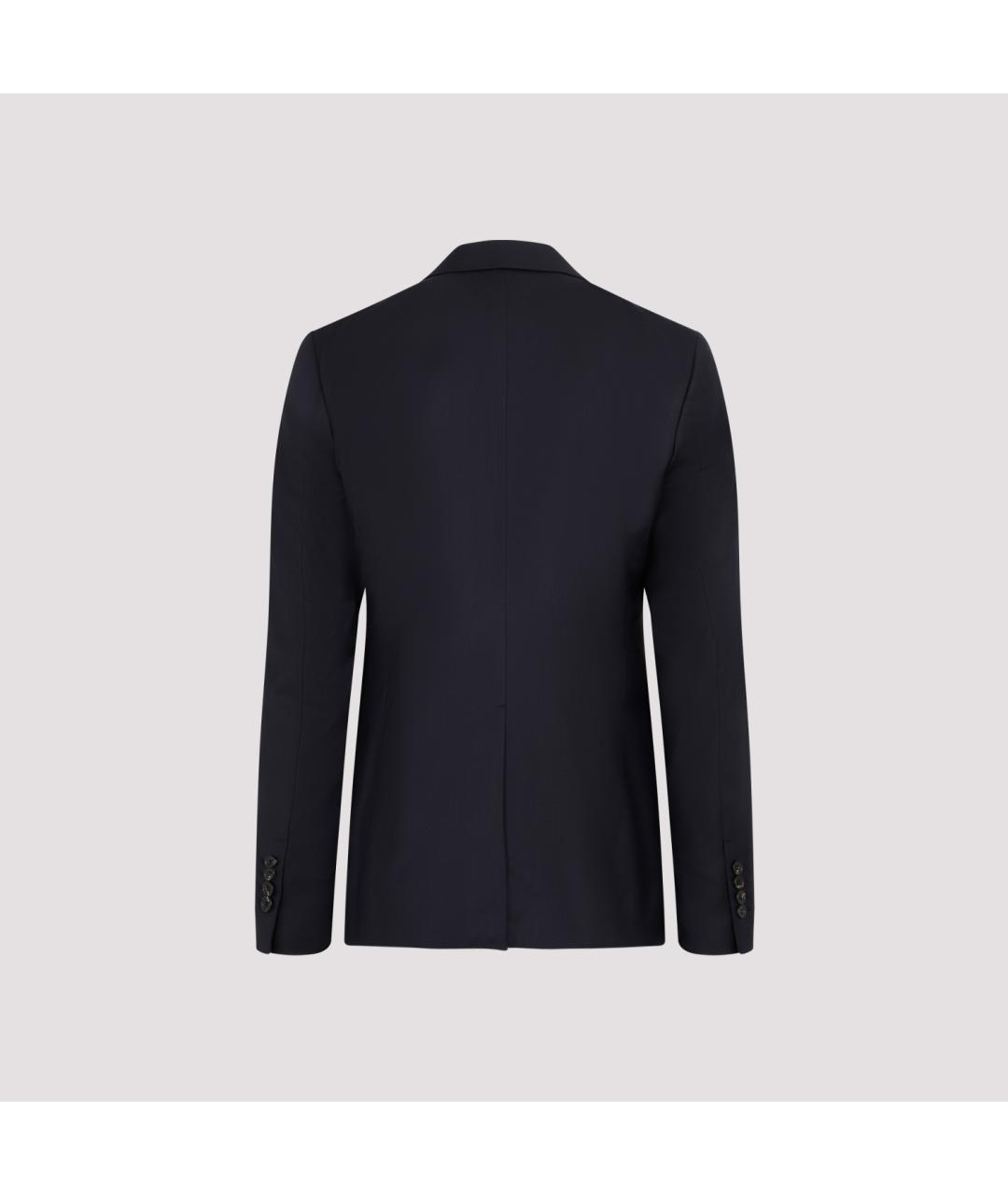 LANVIN Синяя шерстяная куртка, фото 3