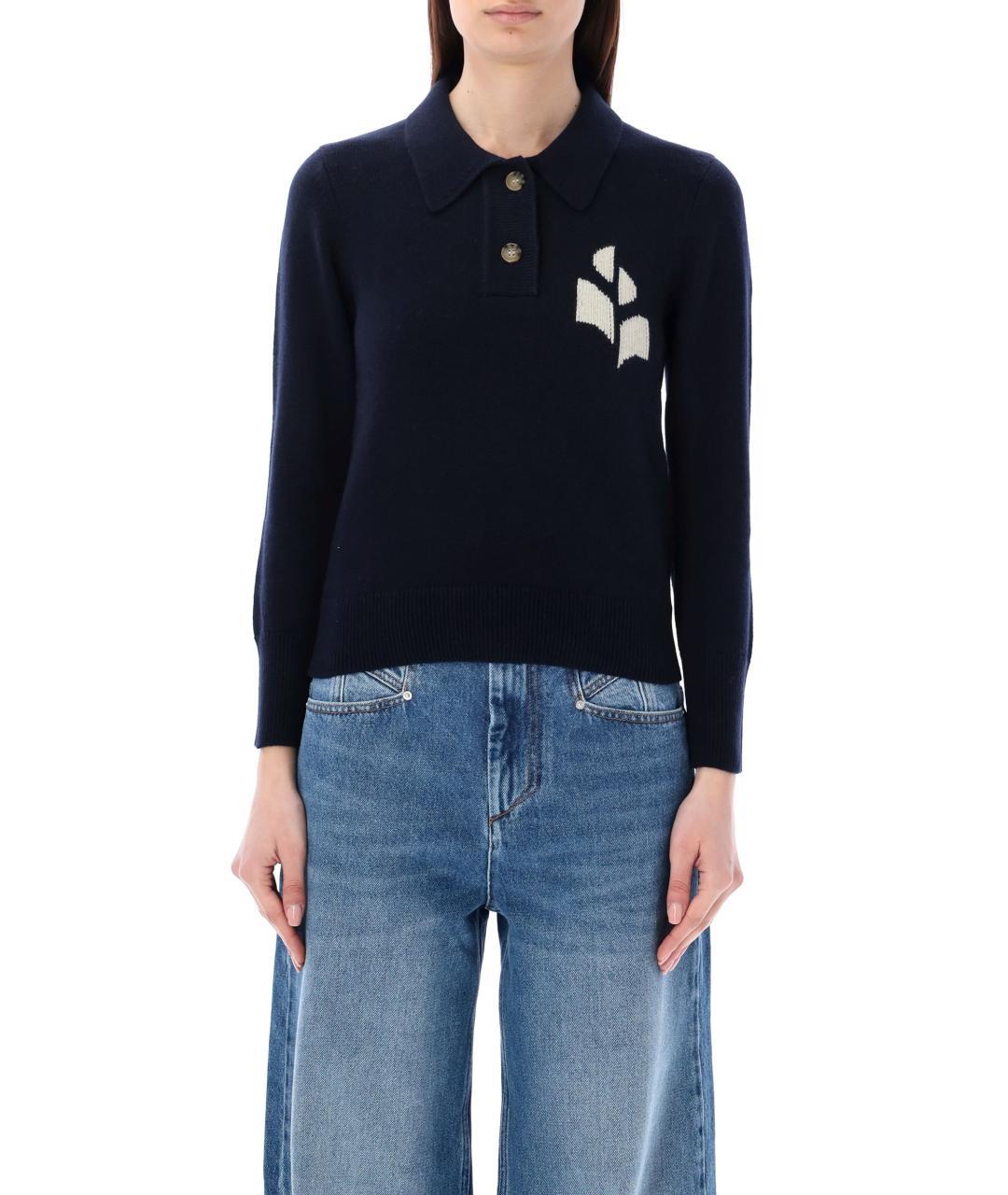 ISABEL MARANT Синий хлопковый джемпер / свитер, фото 2