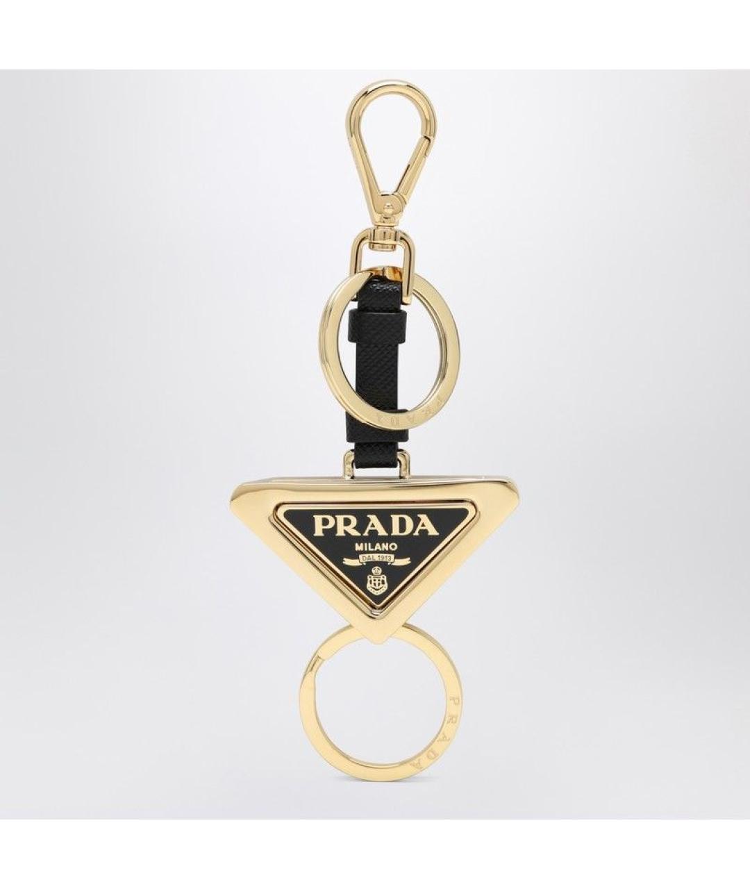 PRADA Черный брелок, фото 3