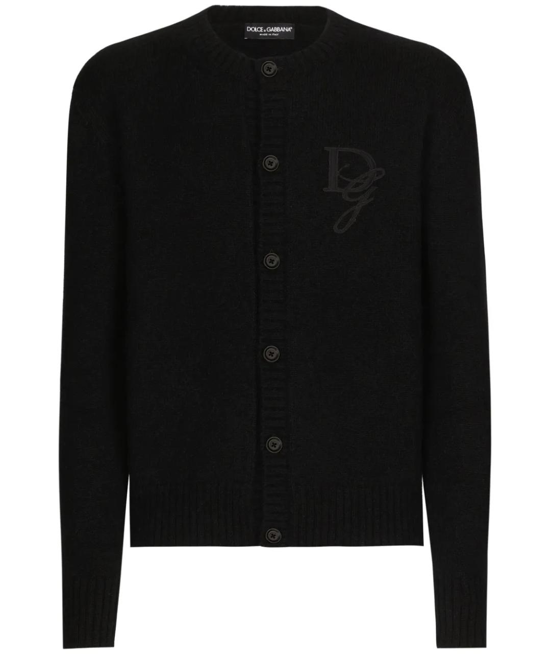 DOLCE&GABBANA Черный кардиган, фото 1