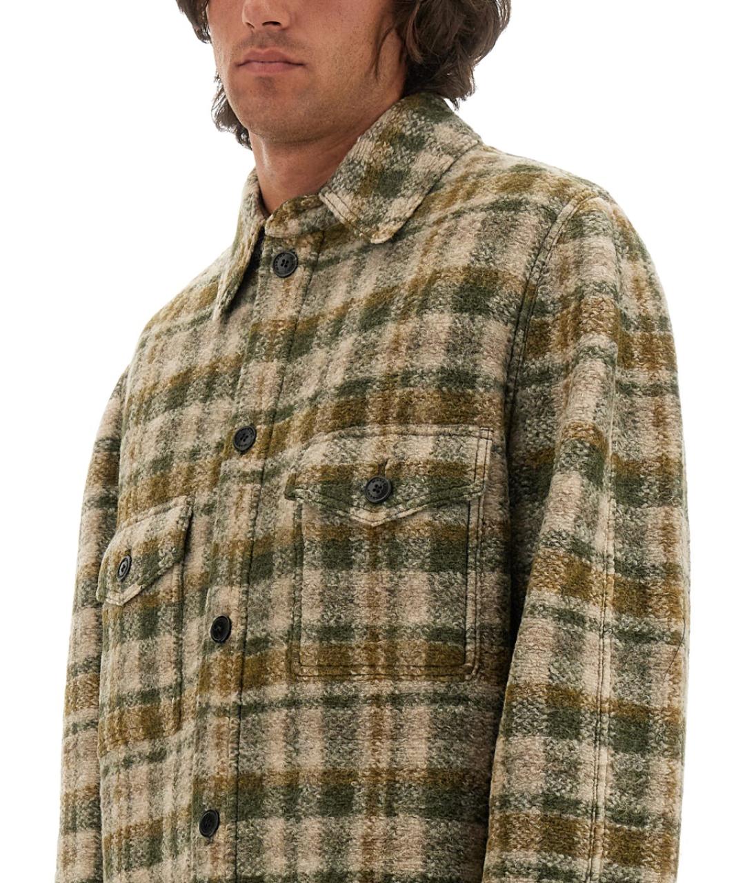 ISABEL MARANT Мульти шерстяная кэжуал рубашка, фото 5