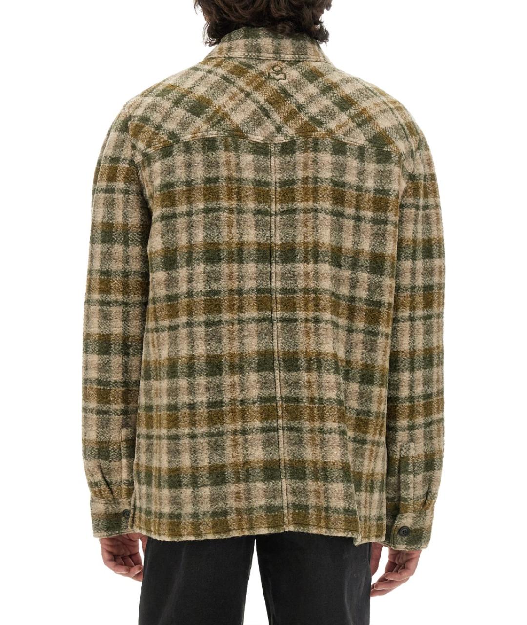 ISABEL MARANT Мульти шерстяная кэжуал рубашка, фото 4