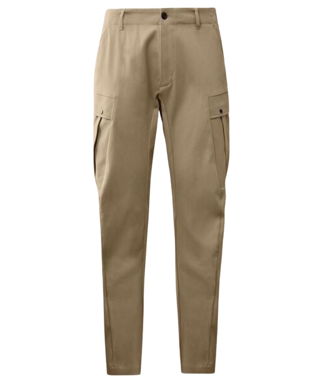 CP COMPANY Бежевые хлопковые повседневные брюки, фото 1