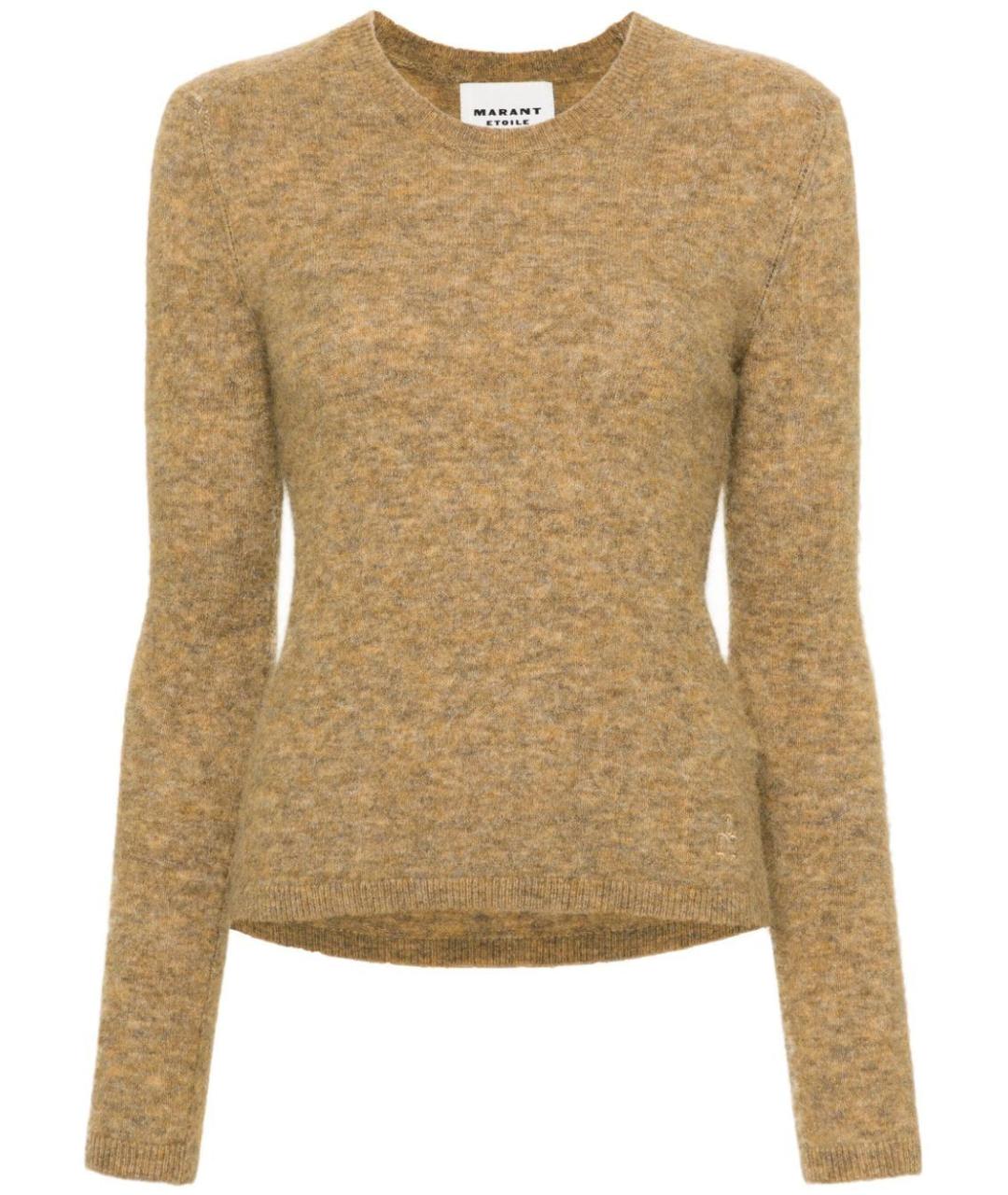 ISABEL MARANT Бежевый полиамидовый джемпер / свитер, фото 1