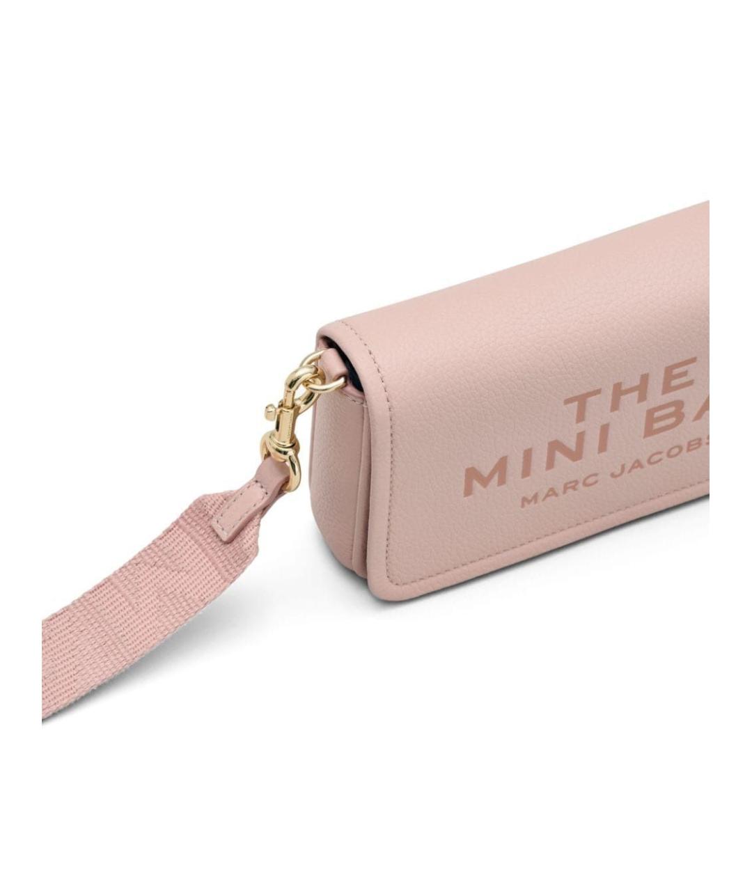 MARC JACOBS Розовая кожаная сумка через плечо, фото 5