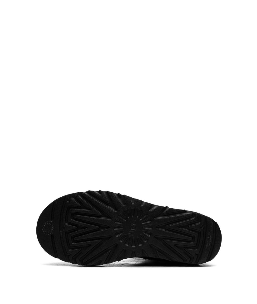 UGG AUSTRALIA Черные кожаные ботинки, фото 3