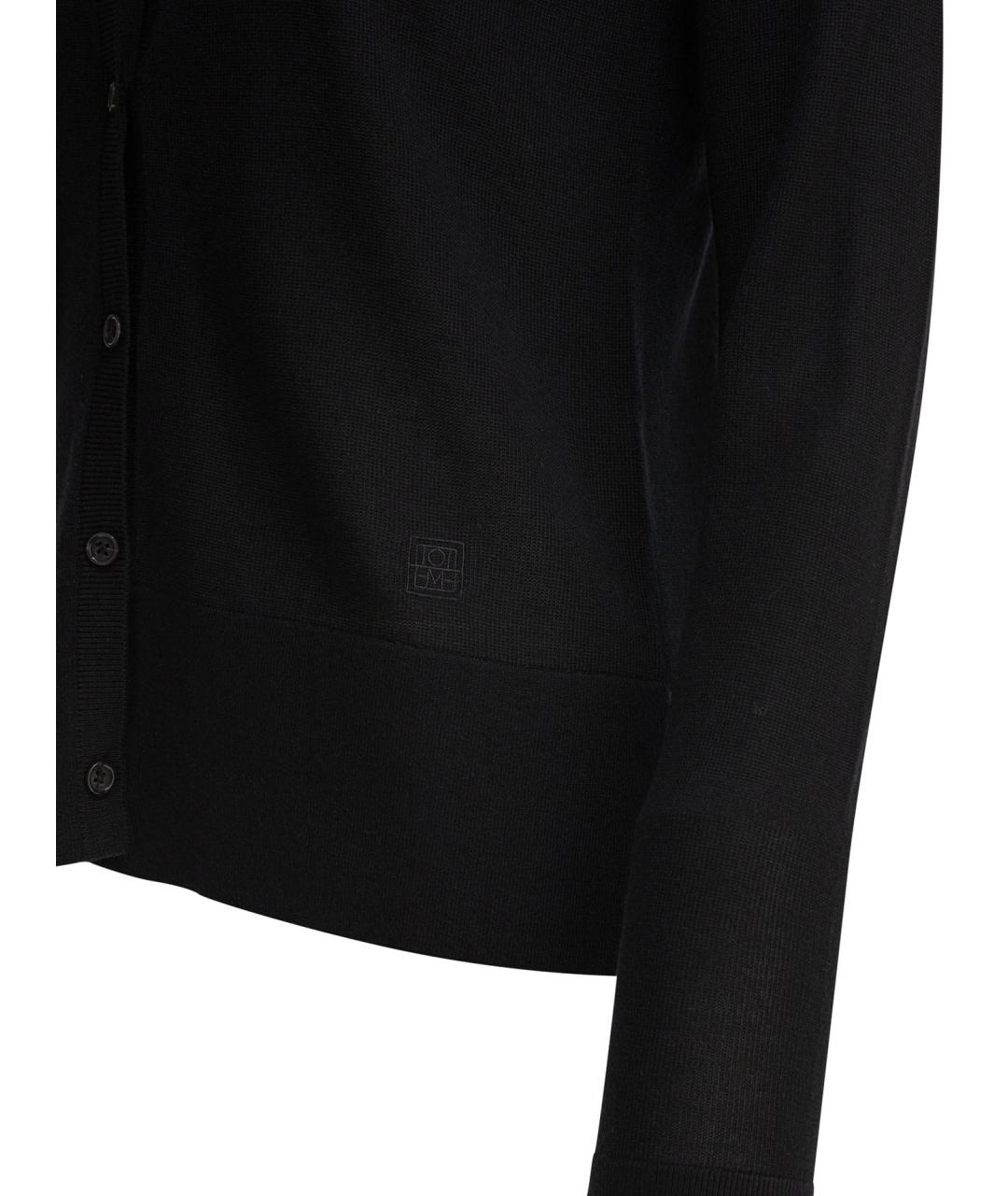 TOTEME Черный кардиган, фото 4