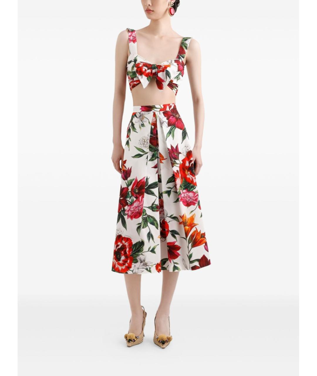 DOLCE&GABBANA Мульти хлопковый корсет, фото 2