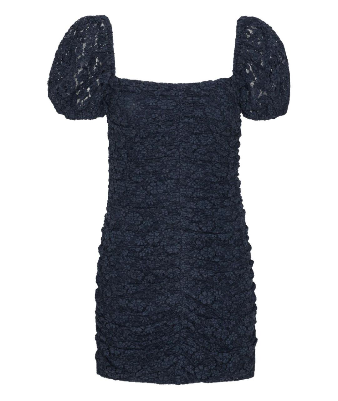 ROTATE Синее повседневное платье, фото 1