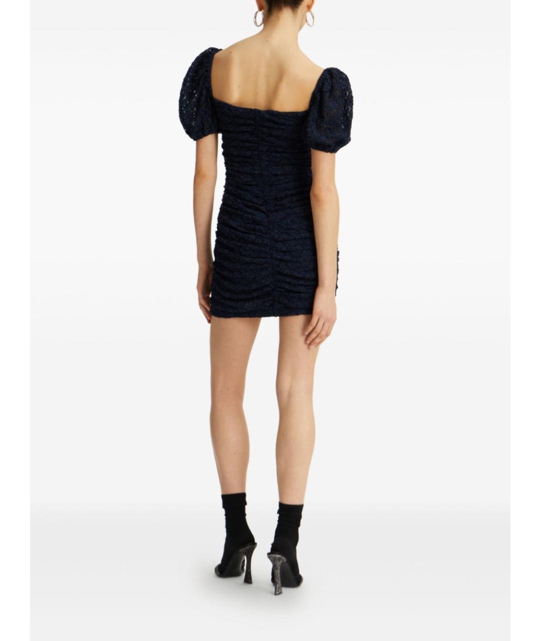 ROTATE Синее повседневное платье, фото 3