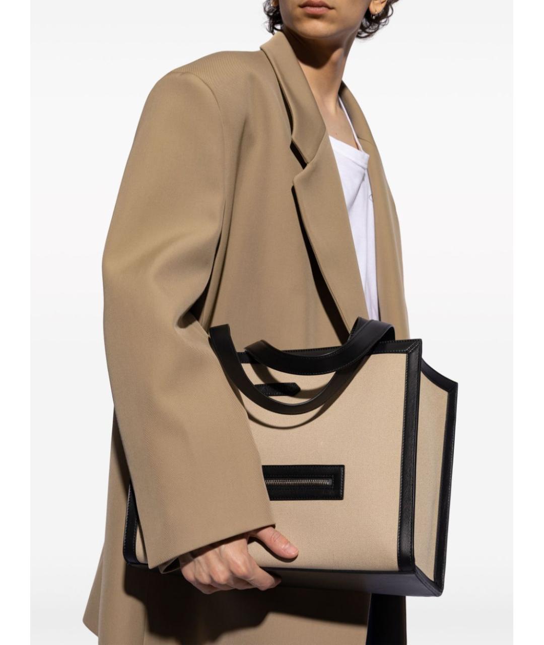 LANVIN Мульти хлопковая сумка тоут, фото 2