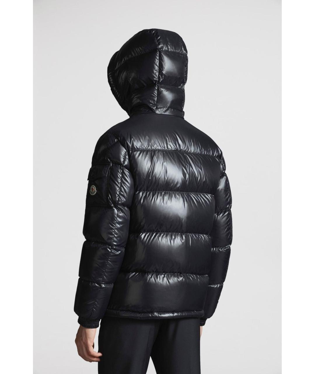 MONCLER Черная куртка, фото 4