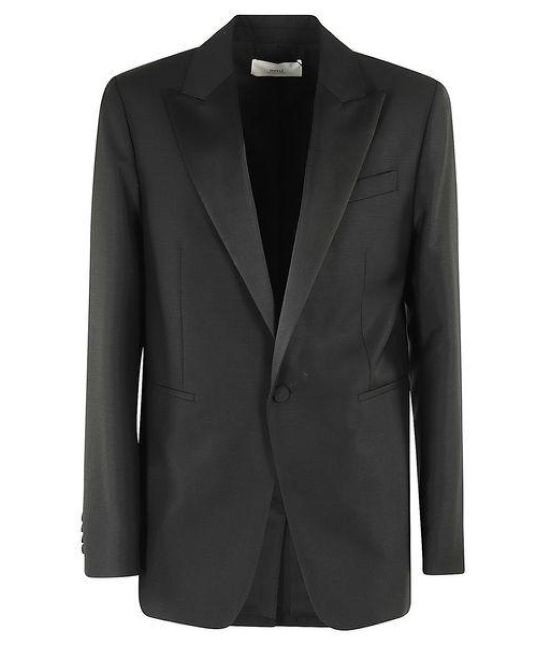 Ami Paris Черный шерстяной пиджак, фото 1