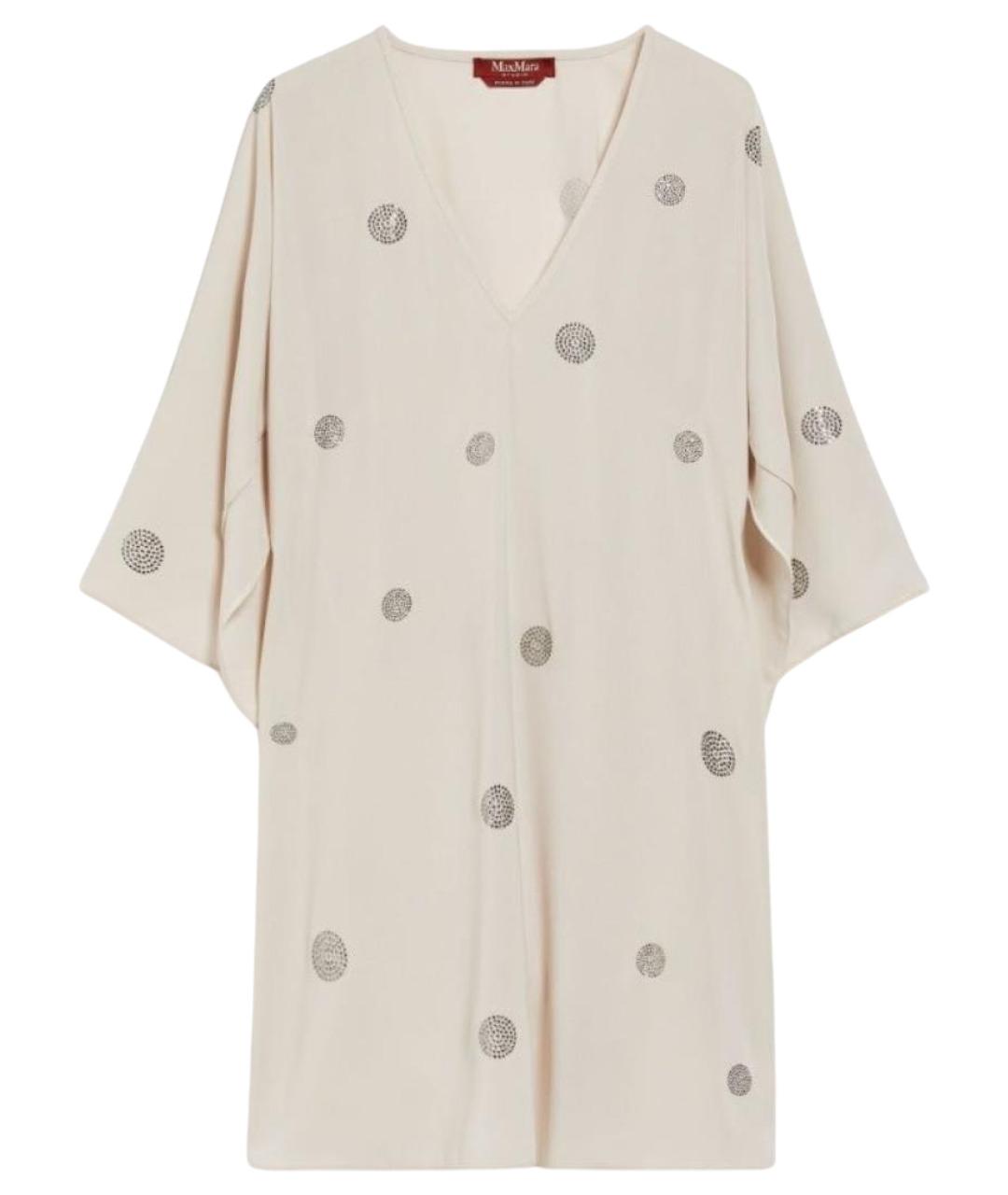 MAX MARA Бежевая футболка, фото 1