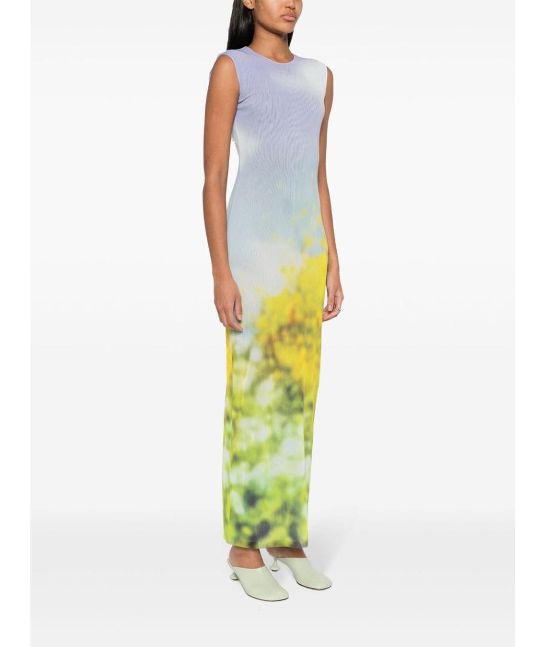 ACNE STUDIOS Мульти полиамидовое повседневное платье, фото 3