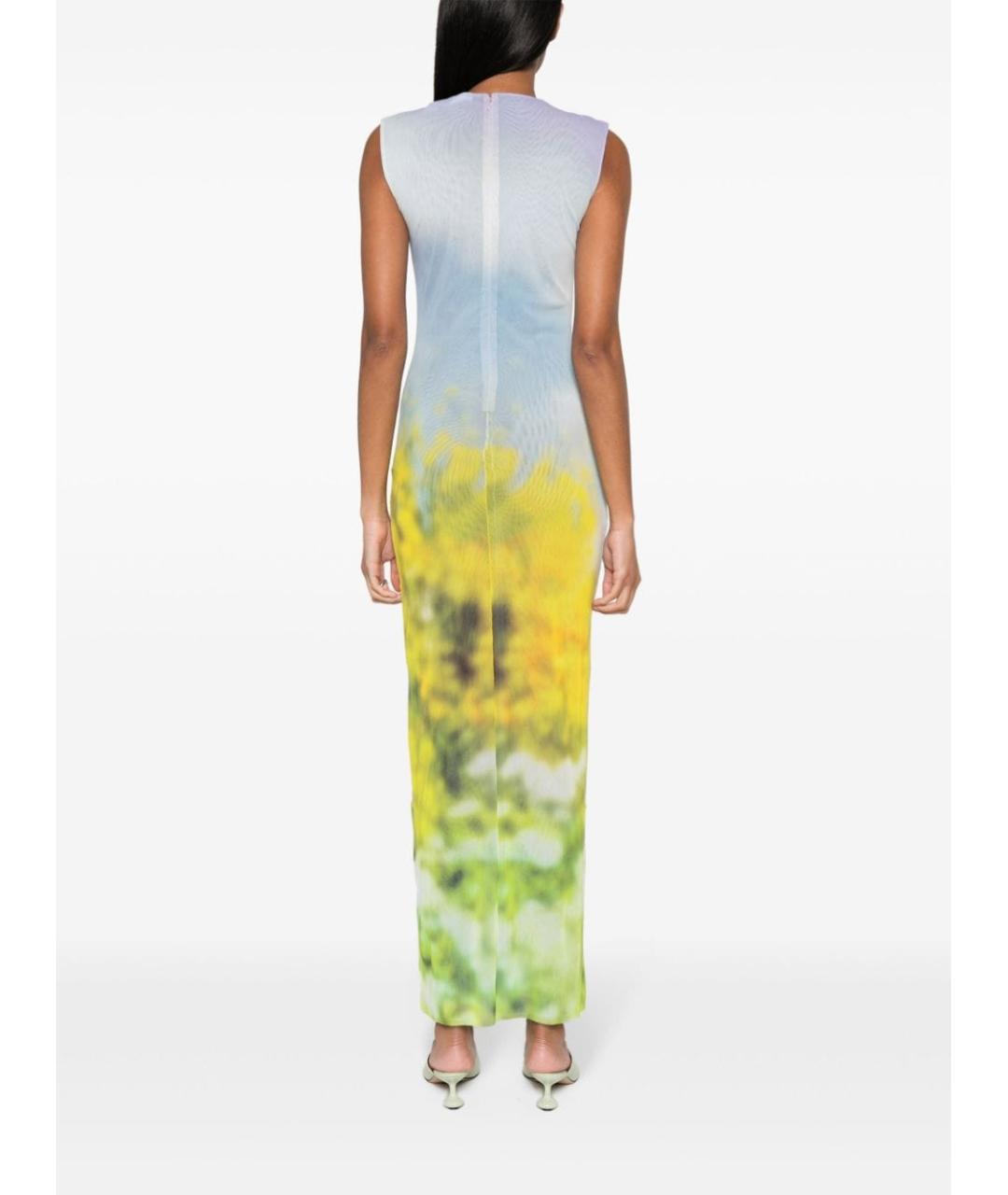 ACNE STUDIOS Мульти полиамидовое повседневное платье, фото 4