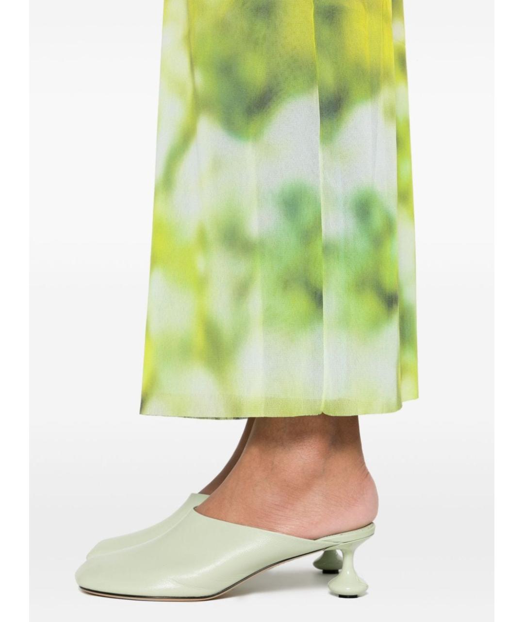 ACNE STUDIOS Мульти полиамидовое повседневное платье, фото 5