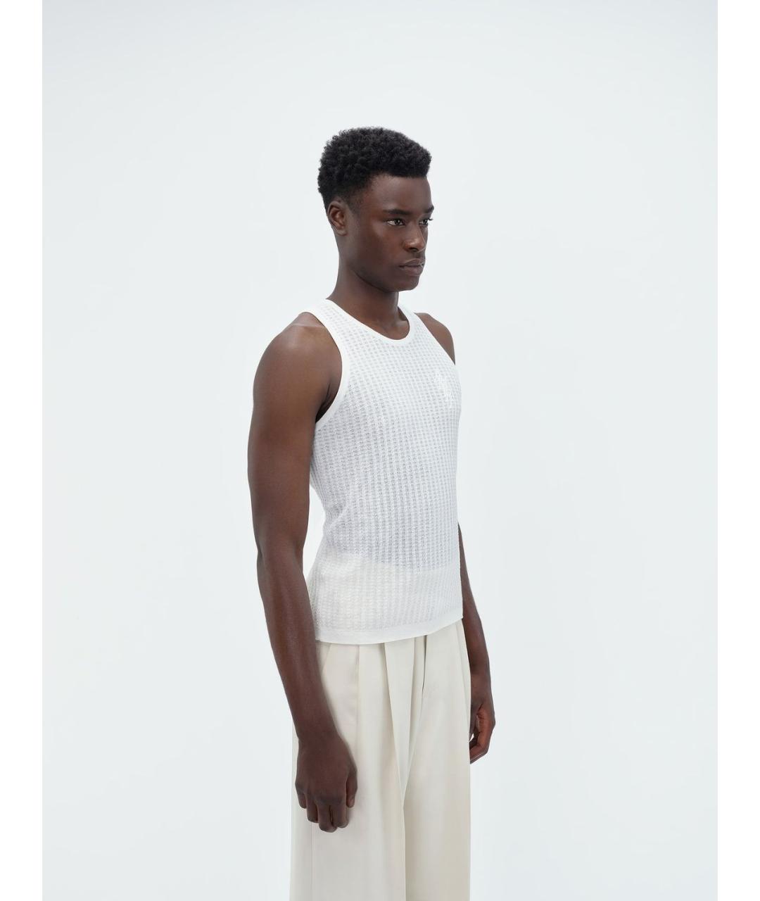 AMIRI Белая майка, фото 4