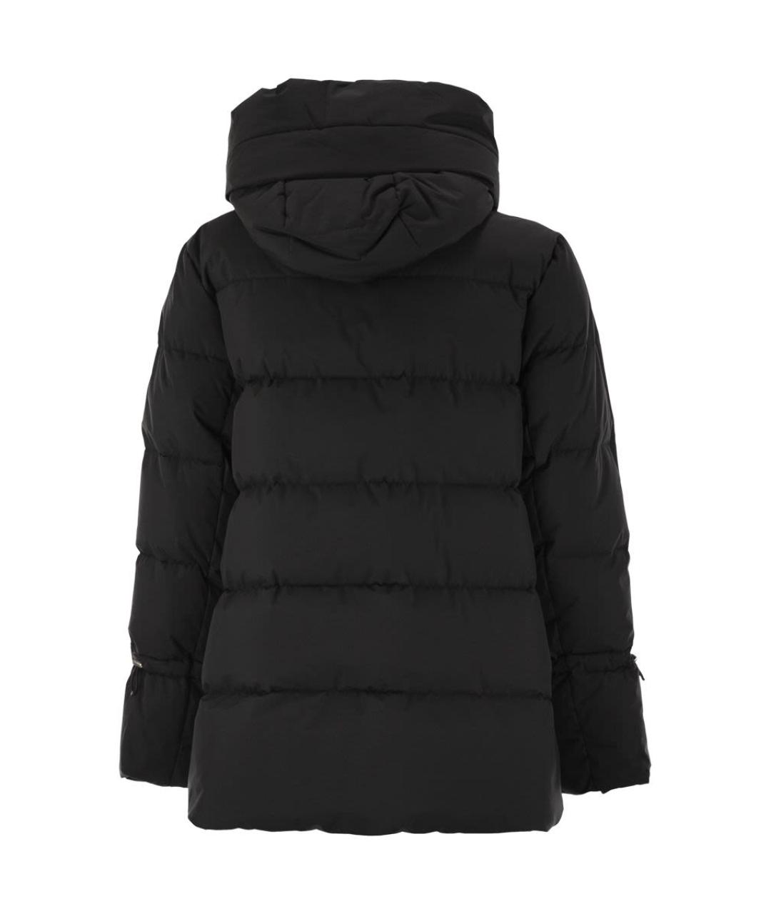 MOORER Черная полиэстеровая куртка, фото 2