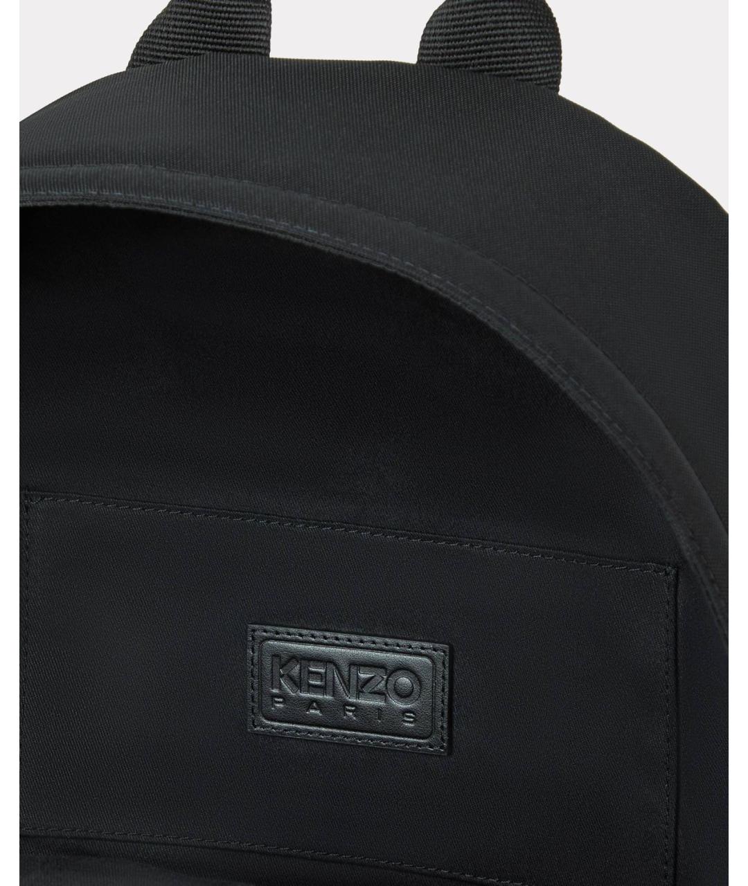 KENZO Черный синтетический рюкзак, фото 5