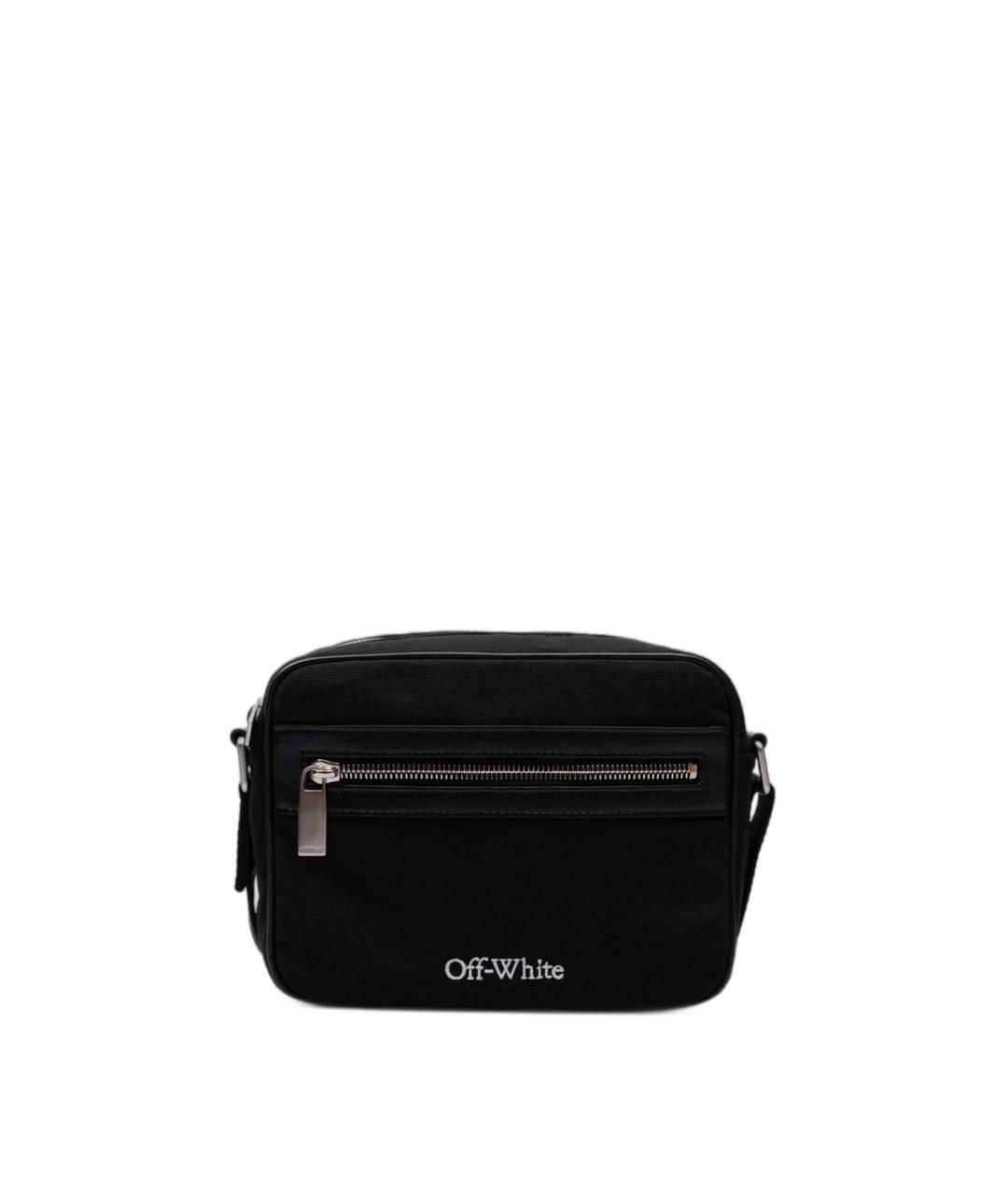OFF-WHITE Черная сумка на плечо, фото 1