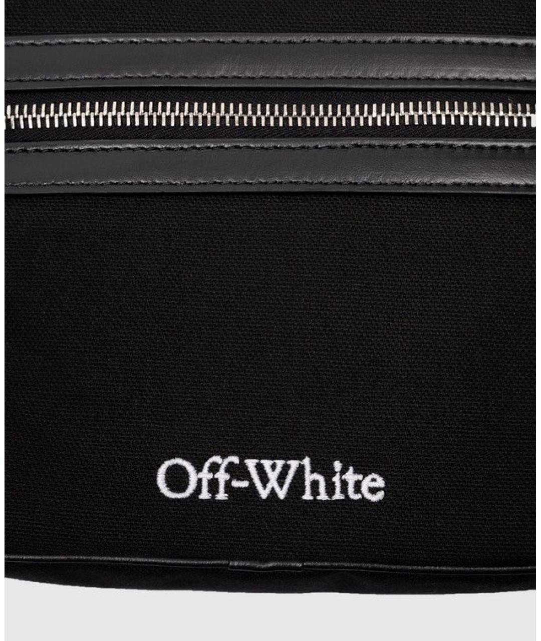 OFF-WHITE Черная сумка на плечо, фото 5