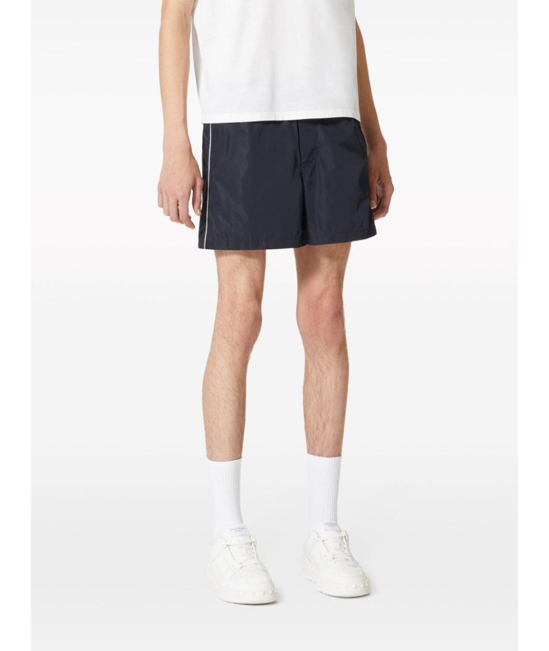 VALENTINO Синие полиамидовые плавки, фото 3