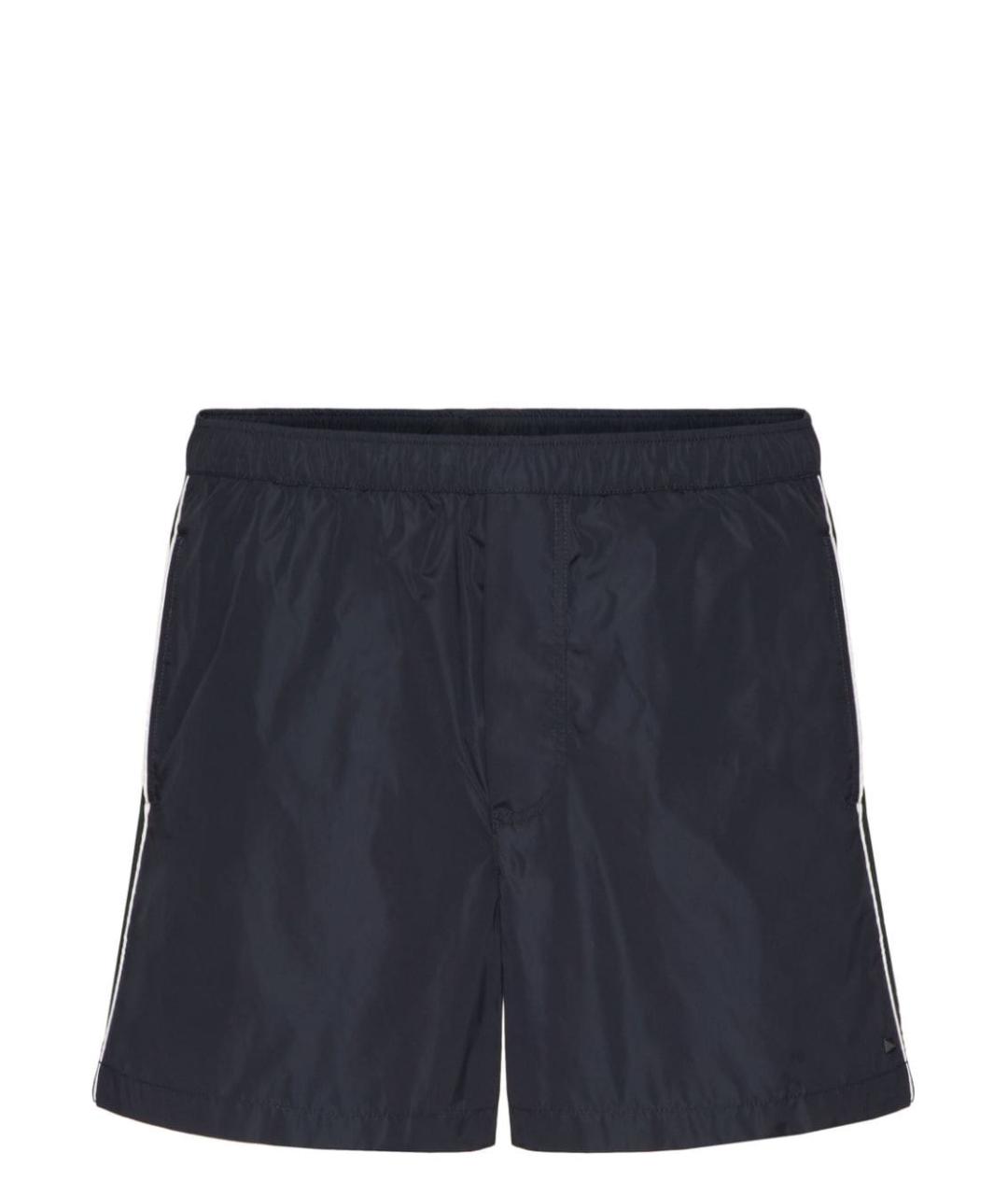 VALENTINO Синие полиамидовые плавки, фото 1