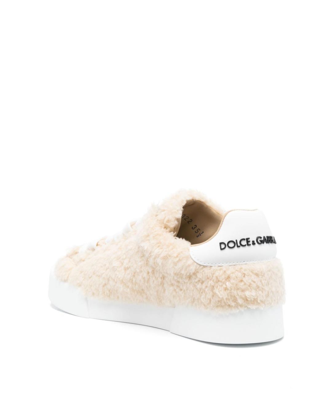 DOLCE&GABBANA Белые кроссовки, фото 4